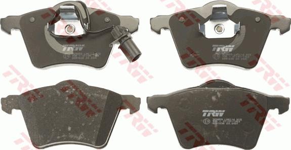 TRW GDB1538 - Set placute frana,frana disc aaoparts.ro