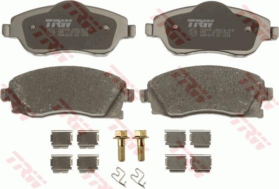 TRW GDB1570 - Set placute frana,frana disc aaoparts.ro