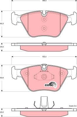 TRW GDB1577 - Set placute frana,frana disc aaoparts.ro