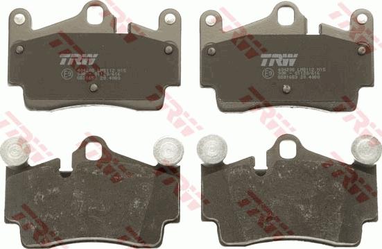 TRW GDB1653 - Set placute frana,frana disc aaoparts.ro