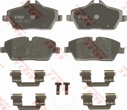 TRW GDB1611 - Set placute frana,frana disc aaoparts.ro