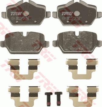 TRW GDB1612 - Set placute frana,frana disc aaoparts.ro