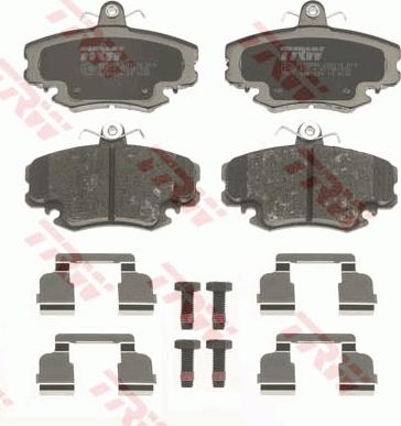 TRW GDB1634 - Set placute frana,frana disc aaoparts.ro