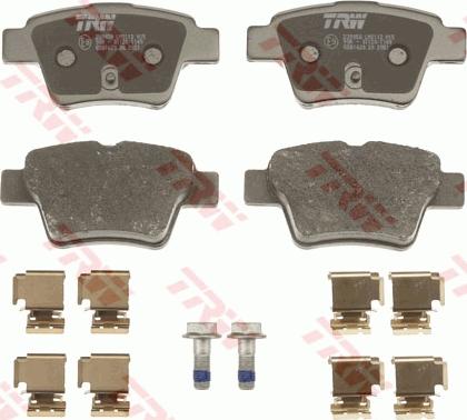 TRW GDB1620 - Set placute frana,frana disc aaoparts.ro