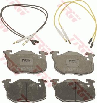 TRW GDB1033 - Set placute frana,frana disc aaoparts.ro