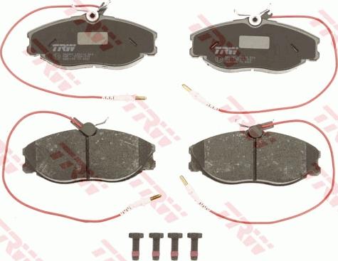 TRW GDB1194 - Set placute frana,frana disc aaoparts.ro