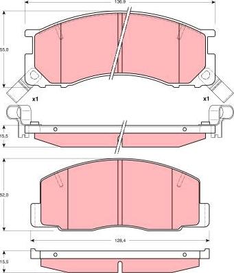 Rameder T0610394 - Set placute frana,frana disc aaoparts.ro