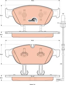 TRW GDB1897 - Set placute frana,frana disc aaoparts.ro