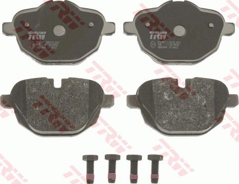 TRW GDB1840 - Set placute frana,frana disc aaoparts.ro