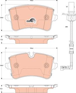 TRW GDB1867 - Set placute frana,frana disc aaoparts.ro