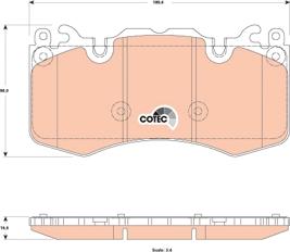 TRW GDB1834 - Set placute frana,frana disc aaoparts.ro