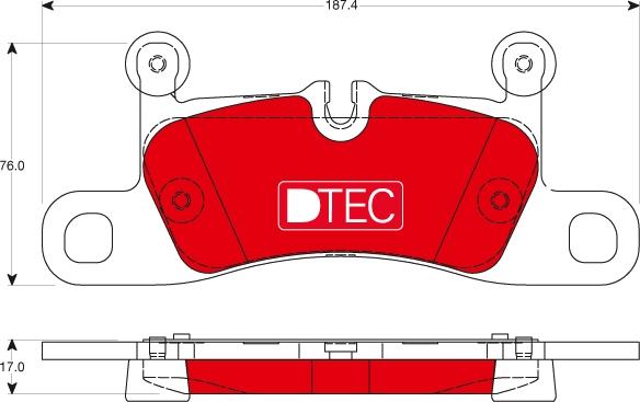 TRW GDB1875DTE - Set placute frana,frana disc aaoparts.ro