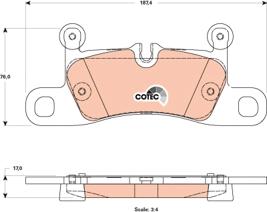 TRW GDB1875 - Set placute frana,frana disc aaoparts.ro