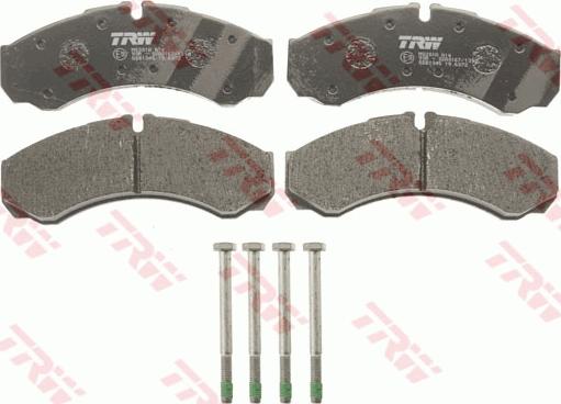 TRW GDB1345 - Set placute frana,frana disc aaoparts.ro