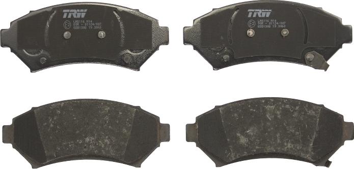 TRW GDB1308 - Set placute frana,frana disc aaoparts.ro