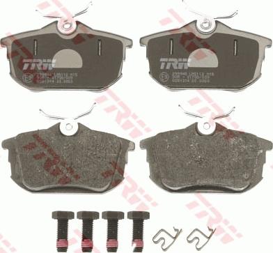 TRW GDB1314DT - Set placute frana,frana disc aaoparts.ro