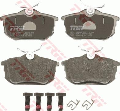 TRW GDB1314 - Set placute frana,frana disc aaoparts.ro