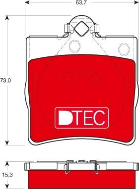 TRW GDB1335DTE - Set placute frana,frana disc aaoparts.ro