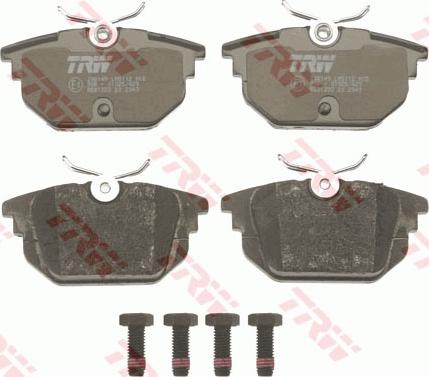 TRW GDB1333 - Set placute frana,frana disc aaoparts.ro