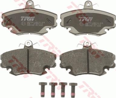 TRW GDB1332 - Set placute frana,frana disc aaoparts.ro