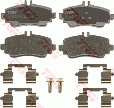 TRW GDB1293 - Set placute frana,frana disc aaoparts.ro