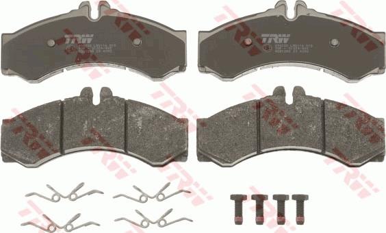 TRW GDB1288 - Set placute frana,frana disc aaoparts.ro