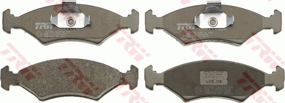 TRW GDB1222 - Set placute frana,frana disc aaoparts.ro