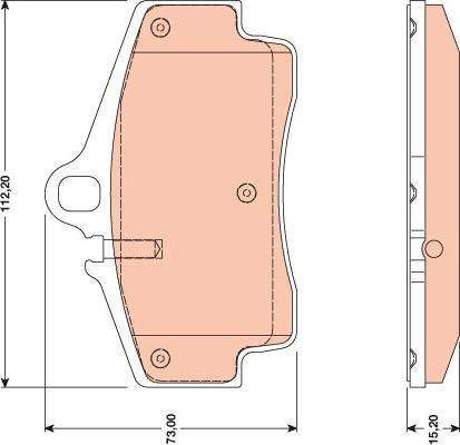 TRW GDB1757 - Set placute frana,frana disc aaoparts.ro