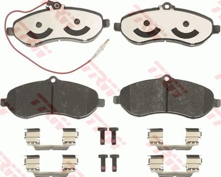 TRW GDB1719 - Set placute frana,frana disc aaoparts.ro