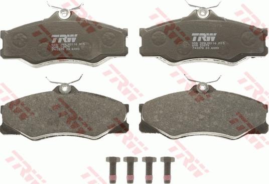 TRW GDB399 - Set placute frana,frana disc aaoparts.ro