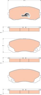 TRW GDB3492 - Set placute frana,frana disc aaoparts.ro