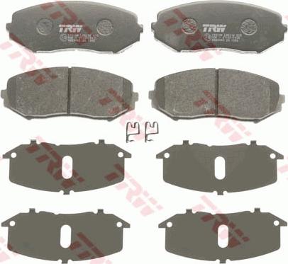 TRW GDB3443 - Set placute frana,frana disc aaoparts.ro