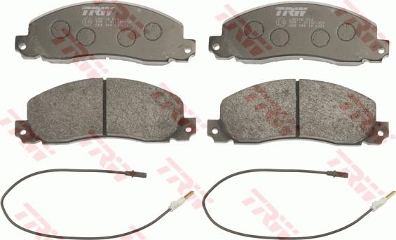 TRW GDB344 - Set placute frana,frana disc aaoparts.ro