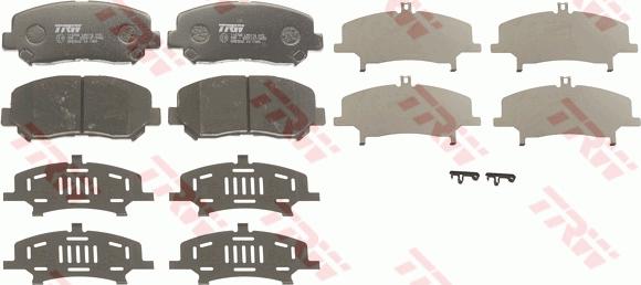 TRW GDB3562 - Set placute frana,frana disc aaoparts.ro