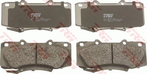 TRW GDB3534 - Set placute frana,frana disc aaoparts.ro