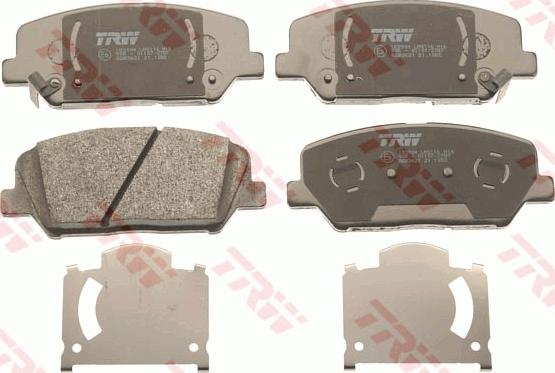 TRW GDB3621 - Set placute frana,frana disc aaoparts.ro