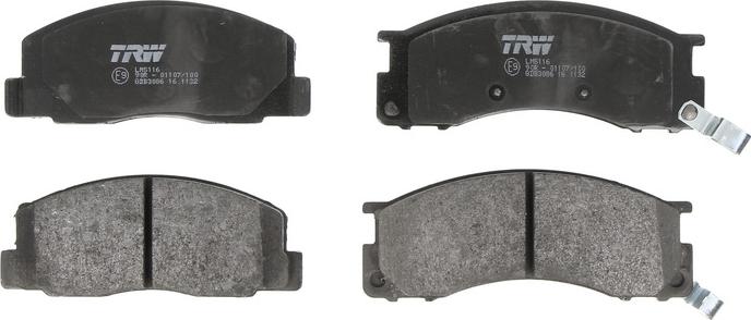 TRW GDB3086 - Set placute frana,frana disc aaoparts.ro