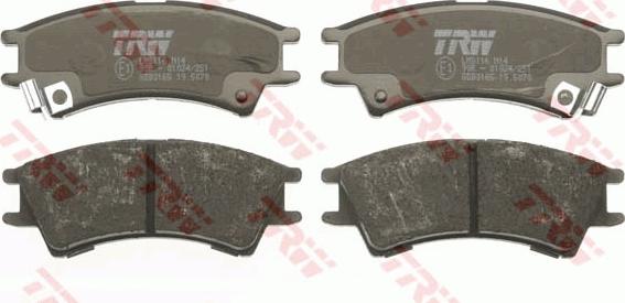 TRW GDB3165 - Set placute frana,frana disc aaoparts.ro