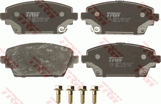 TRW GDB3186 - Set placute frana,frana disc aaoparts.ro