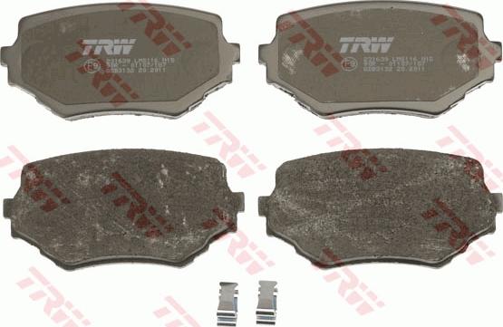 TRW GDB3132 - Set placute frana,frana disc aaoparts.ro