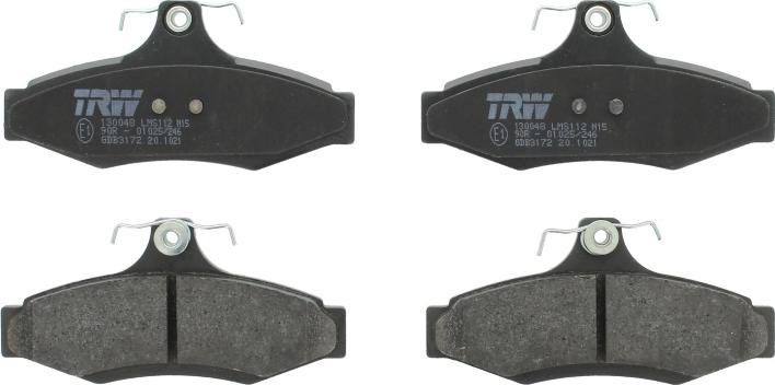 TRW GDB3172 - Set placute frana,frana disc aaoparts.ro