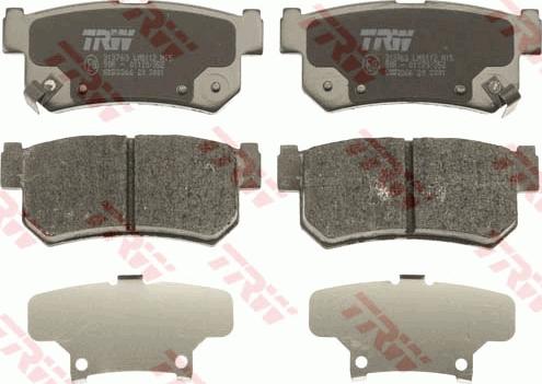 TRW GDB3366 - Set placute frana,frana disc aaoparts.ro