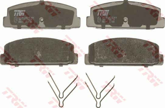 TRW GDB3311 - Set placute frana,frana disc aaoparts.ro