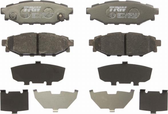 TRW GDB3373 - Set placute frana,frana disc aaoparts.ro