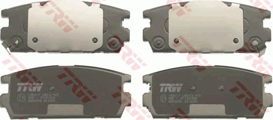 TRW GDB3296 - Set placute frana,frana disc aaoparts.ro