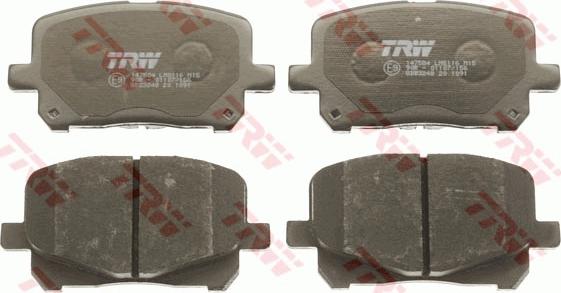 TRW GDB3248 - Set placute frana,frana disc aaoparts.ro