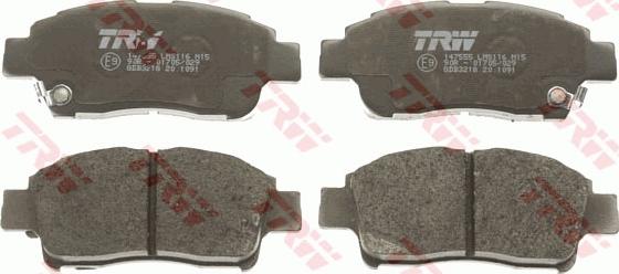 TRW GDB3218 - Set placute frana,frana disc aaoparts.ro