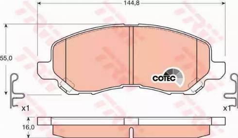 RIDER RD.3323.DB3287 - Set placute frana,frana disc aaoparts.ro