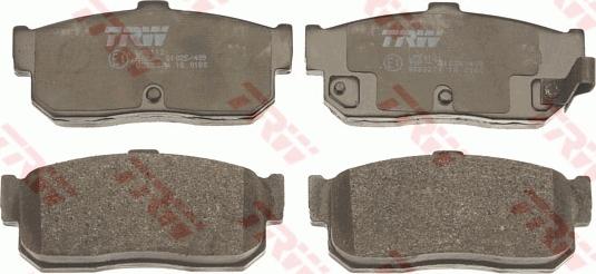 TRW GDB3274 - Set placute frana,frana disc aaoparts.ro