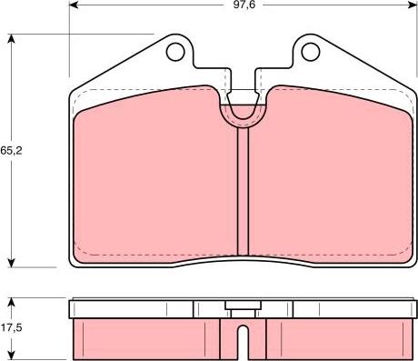 TRW GDB379 - Set placute frana,frana disc aaoparts.ro